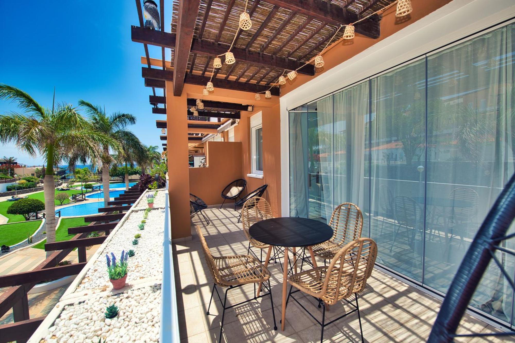 Ocean View Perfect Sunset Apartment, 4 Rooms 137M2, Wifi & Bbq San Miguel de Abona Extérieur photo